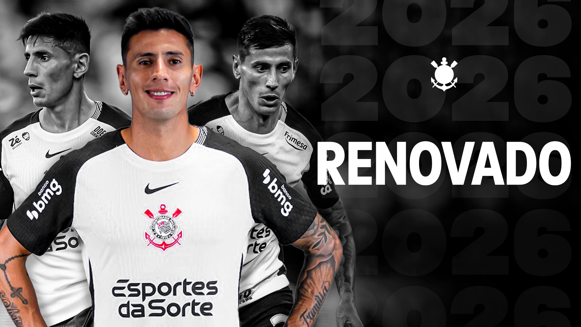 Corinthians oficializa renovação contratual com Angileri e reforça seu elenco para a próxima temporada