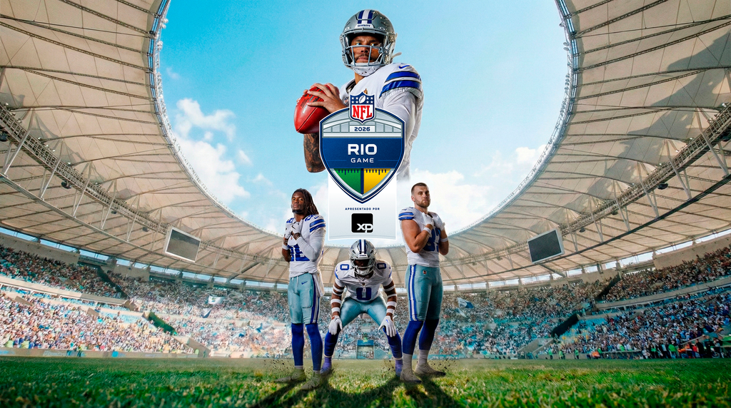 Dallas Cowboys é confirmado no primeiro jogo da NFL no Rio de Janeiro