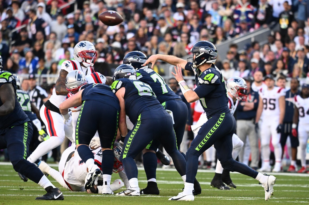 Veja fotos do duelo entre Seahawks e Patriots pelo Super Bowl LX