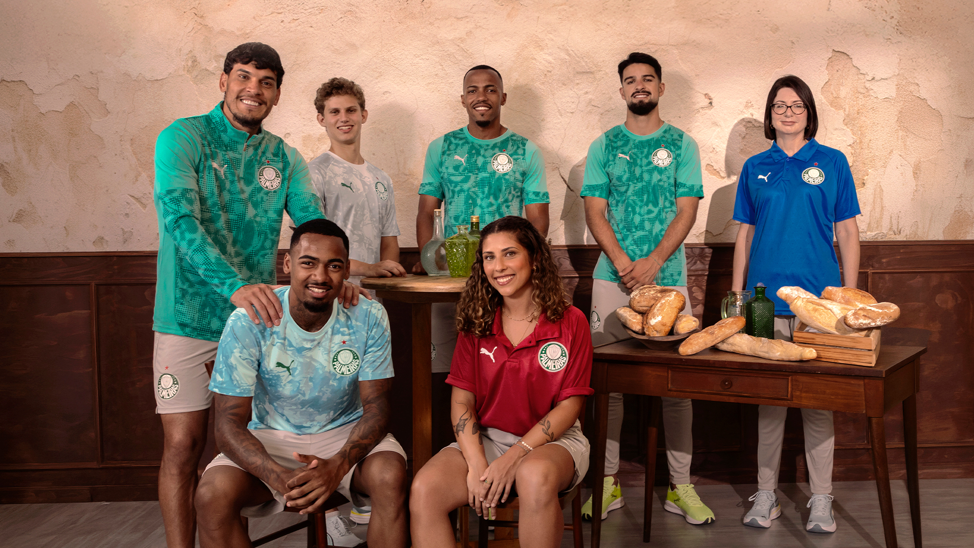 Palmeiras Revela Novos Uniformes de Treino e Viagem: Estilo e Performance para a Temporada