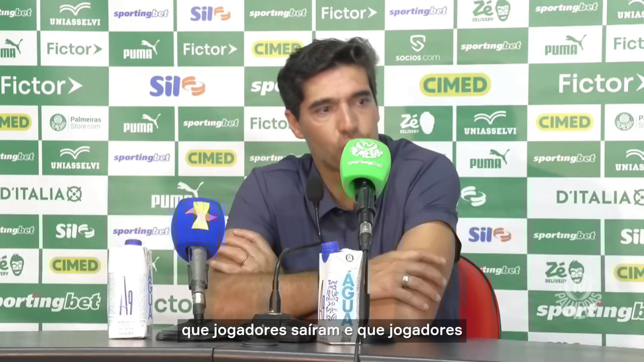 Após tropeço, técnico do Palmeiras cobra ajustes no elenco