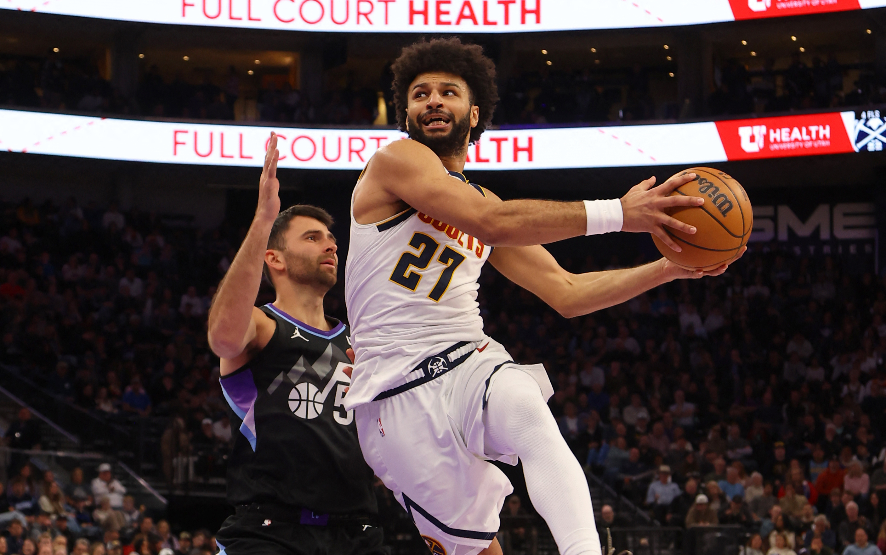 Jamal Murray lidera os Nuggets diante do Jazz em jogo eletrizante