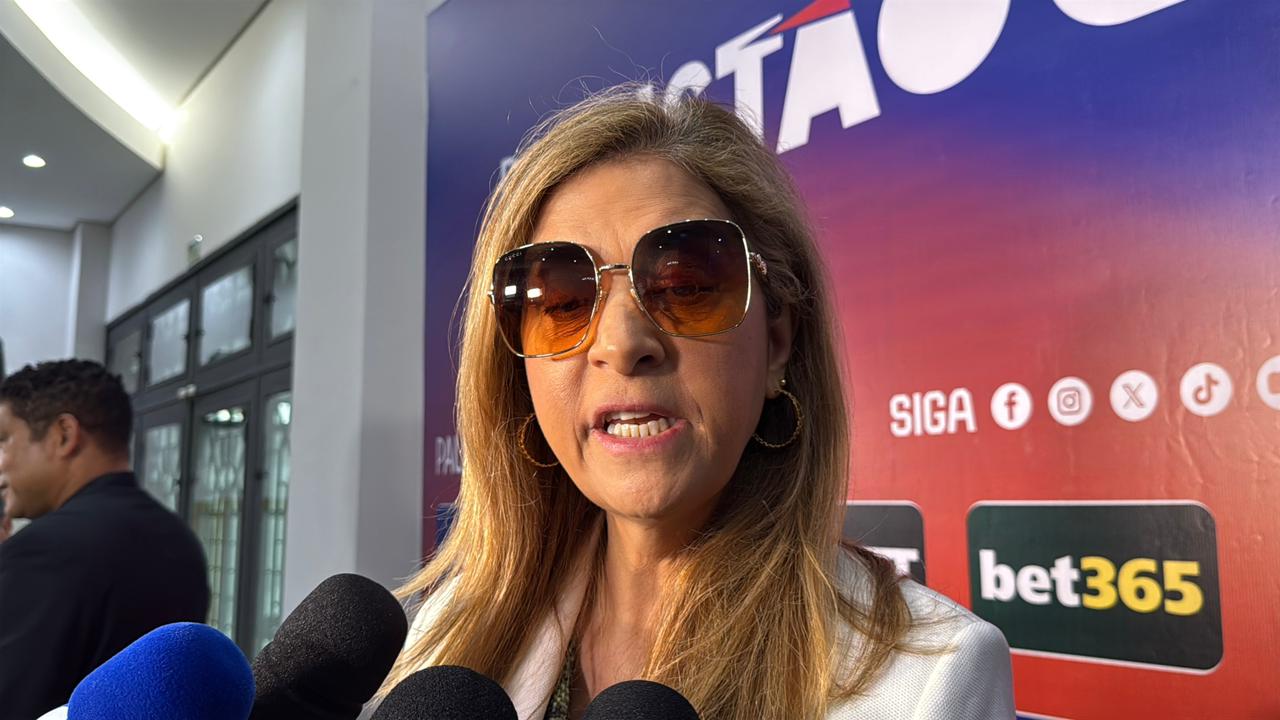 Leila minimiza possíveis consequências de mais um vice do Palmeiras no Paulistão