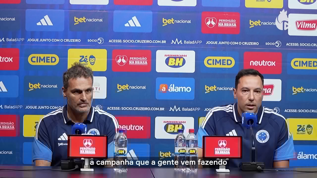 Tite confirma sua saída do comando técnico do Cruzeiro em coletiva