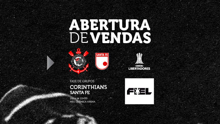 Corinthians Anuncia Valores e Detalhes para Venda de Ingressos na Estreia da Arena na Libertadores