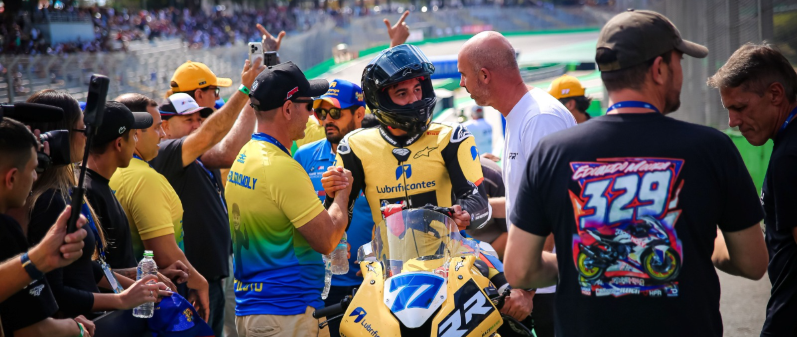 Theo Manna conquista P2 em Interlagos e inicia temporada entre líderes do MOTO1000GP