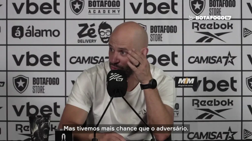 Franclim Carvalho relata insatisfação de jogadores após empate do Botafogo | Gazeta Esportiva