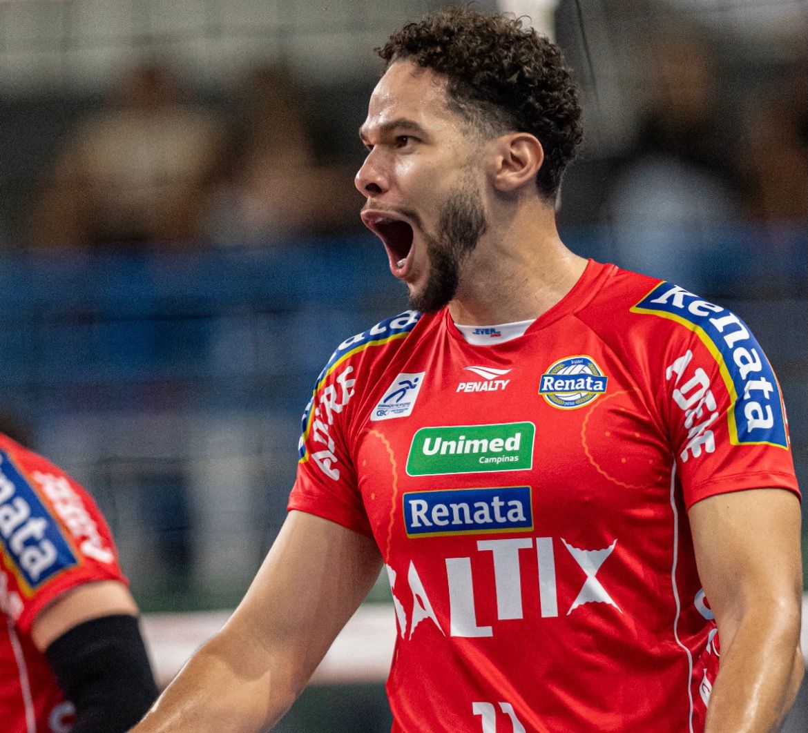 Vôlei Renata vence Praia Clube e garante a primeira vaga na final da Superliga