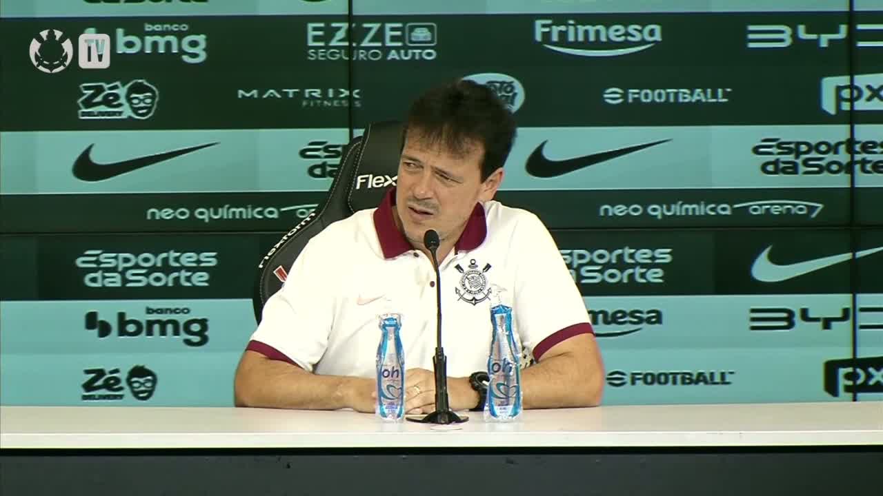 Diniz destaca a necessidade de evolução no aspecto psicológico do Corinthians