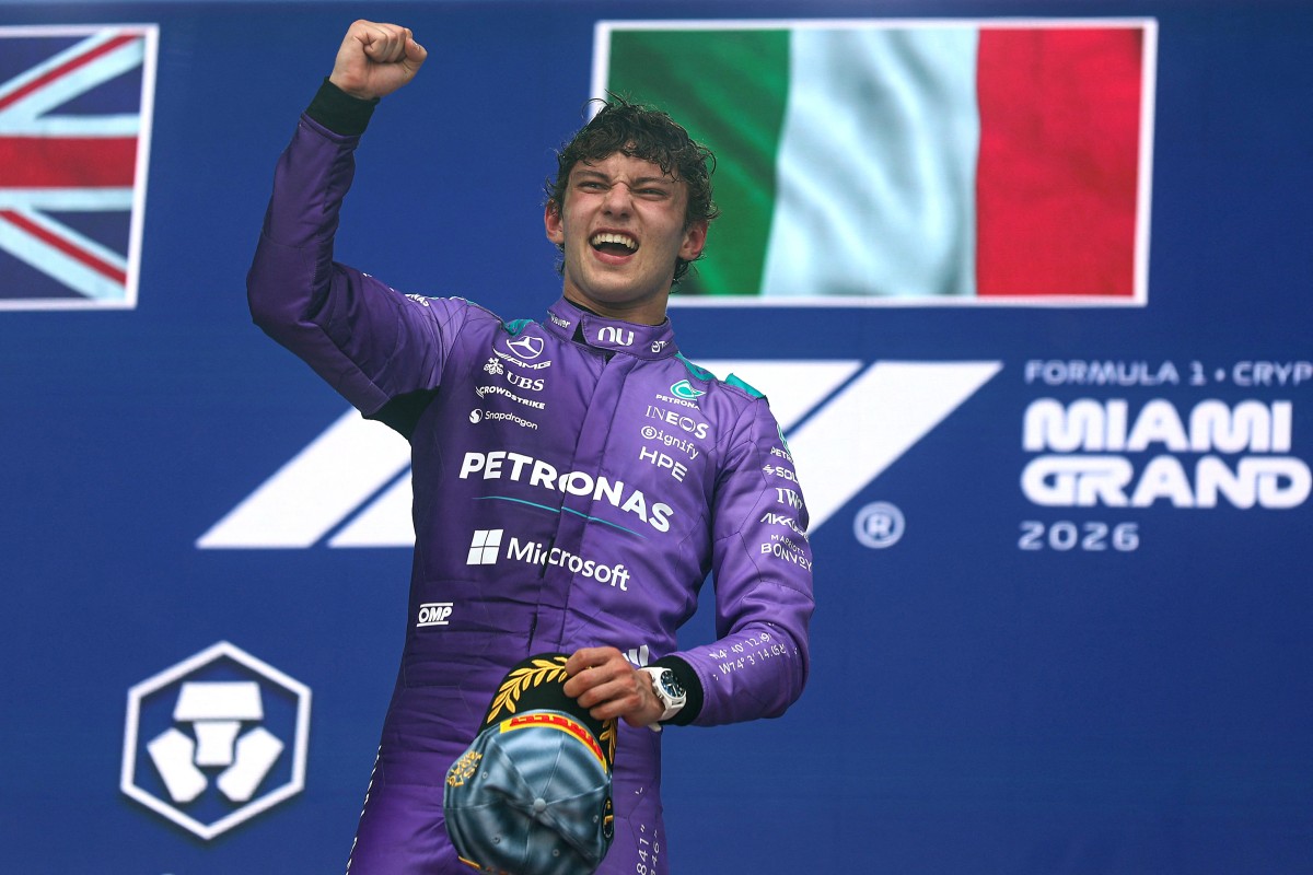 Antonelli dedica sua vitória no GP de Miami ao falecido Alex Zanardi