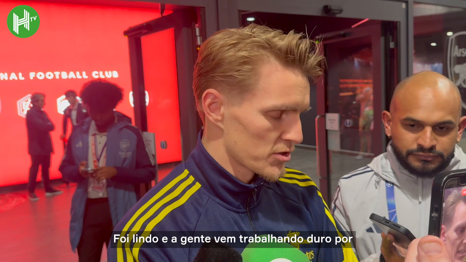 Odegaard após chegar à final da Champions: “O estádio estava pegando fogo”