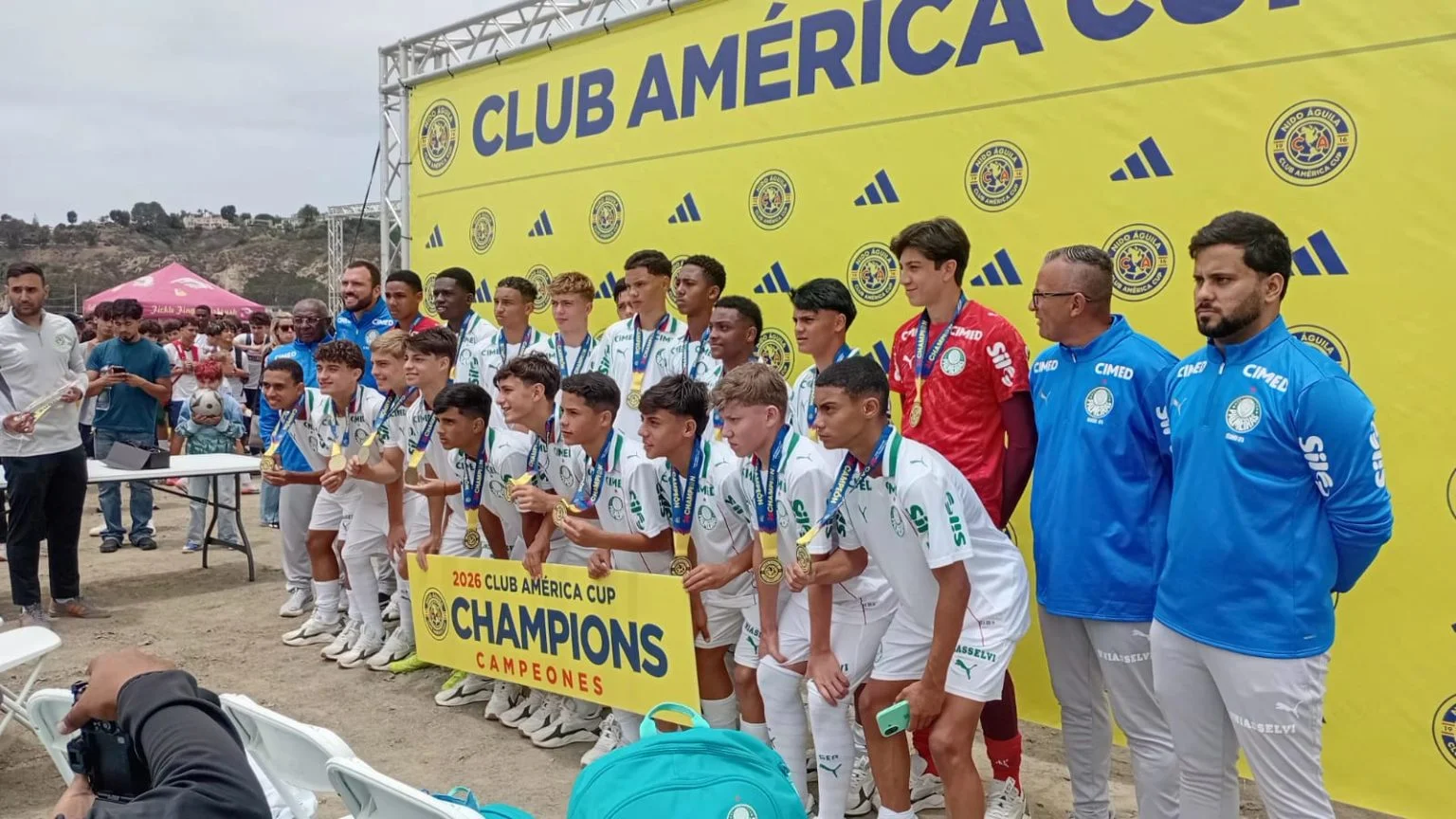 Palmeiras Sub-14 Brilha e Conquista o Tricampeonato na Club America Cup ao Vencer Tijuana
