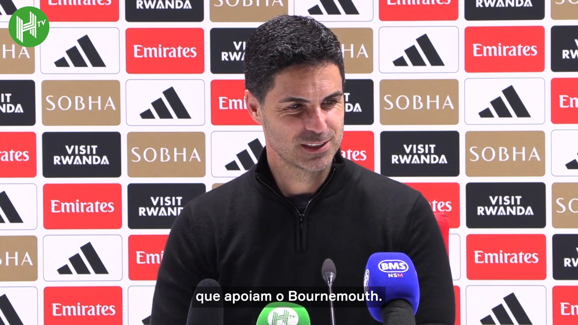 Arteta será o maior torcedor do Bournemouth enquanto Arsenal fica perto do título