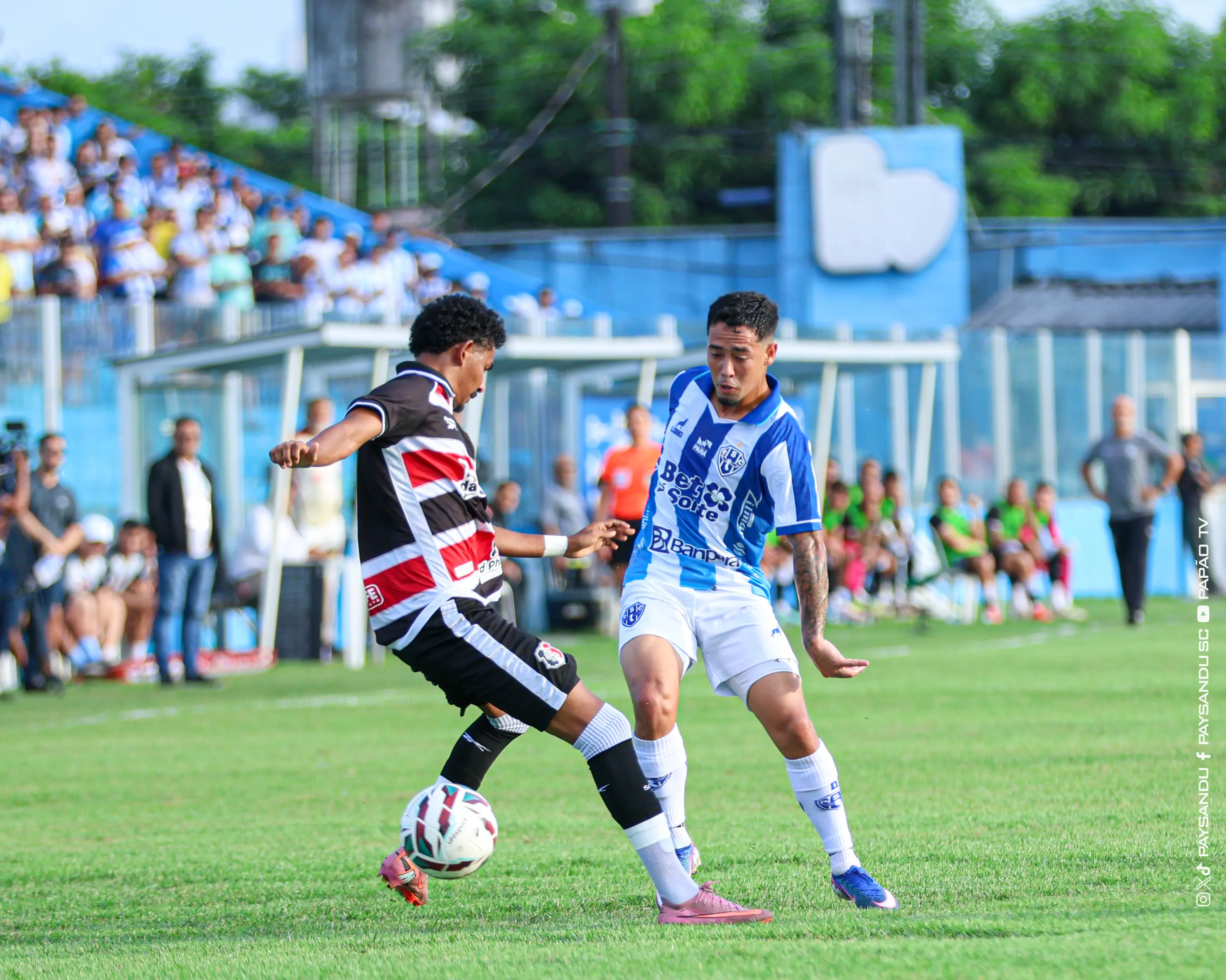 Paysandu toma três do Santa Cruz e perde chance de liderar a Série C