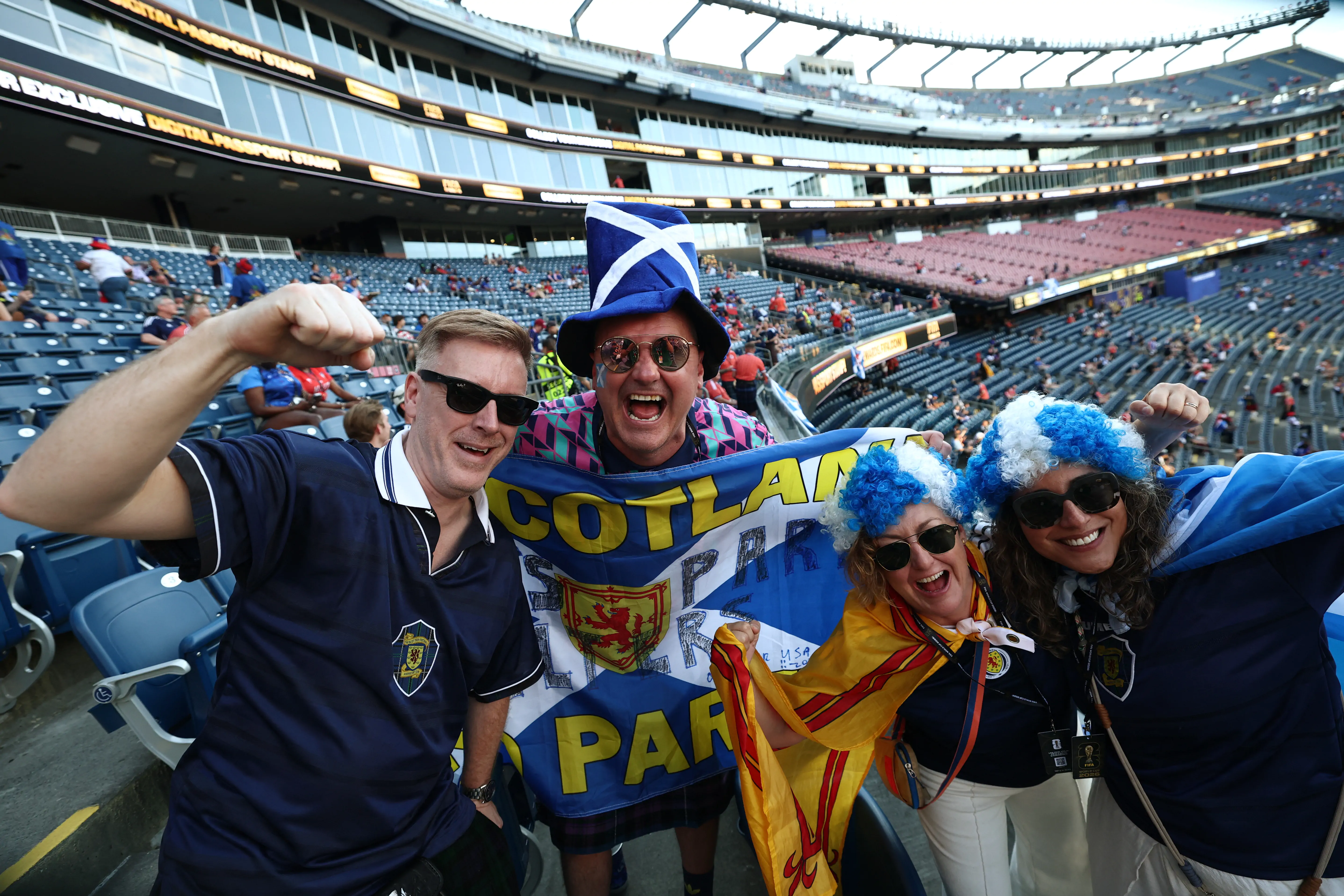Boston se rende ao "Exército de Tartan", a torcida da Escócia que faz festa na Copa do Mundo
