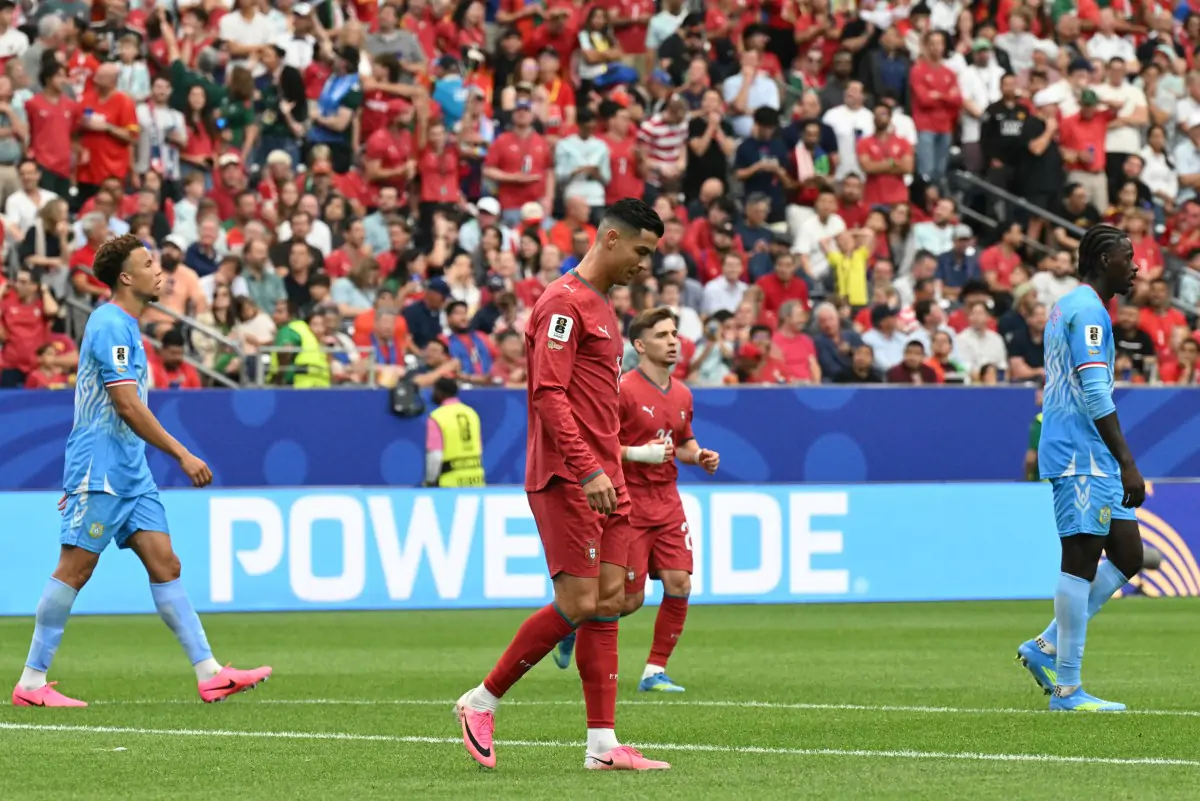 Cristiano Ronaldo passa em branco, e Portugal leva empate de RD Congo na estreia da Copa