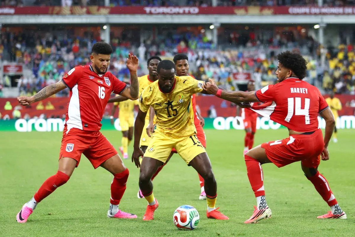 Gana marca nos acréscimos e começa Copa com vitória sobre o Panamá