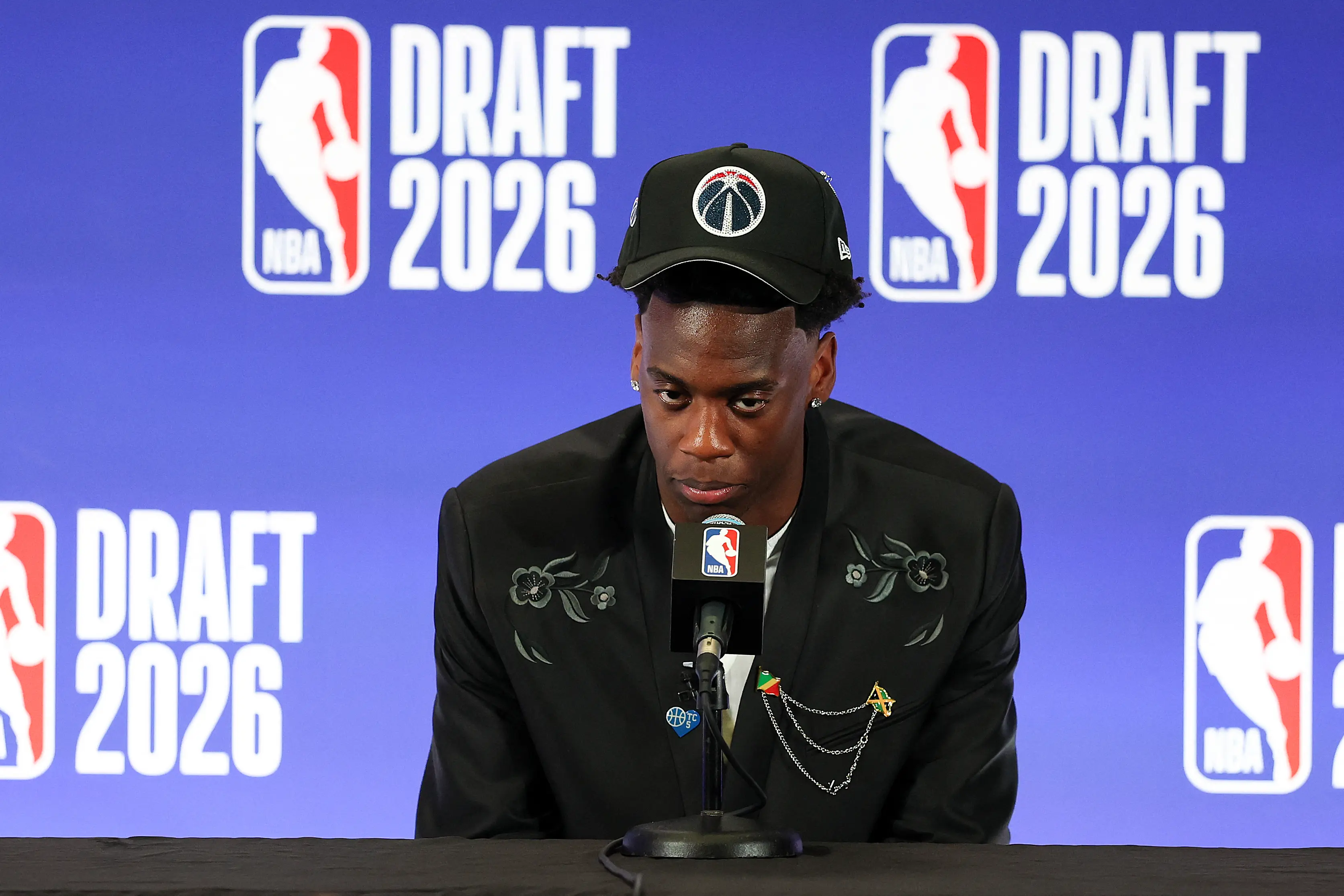 AJ Dybantsa é selecionado pelos Wizards como 1ª escolha do Draft da NBA