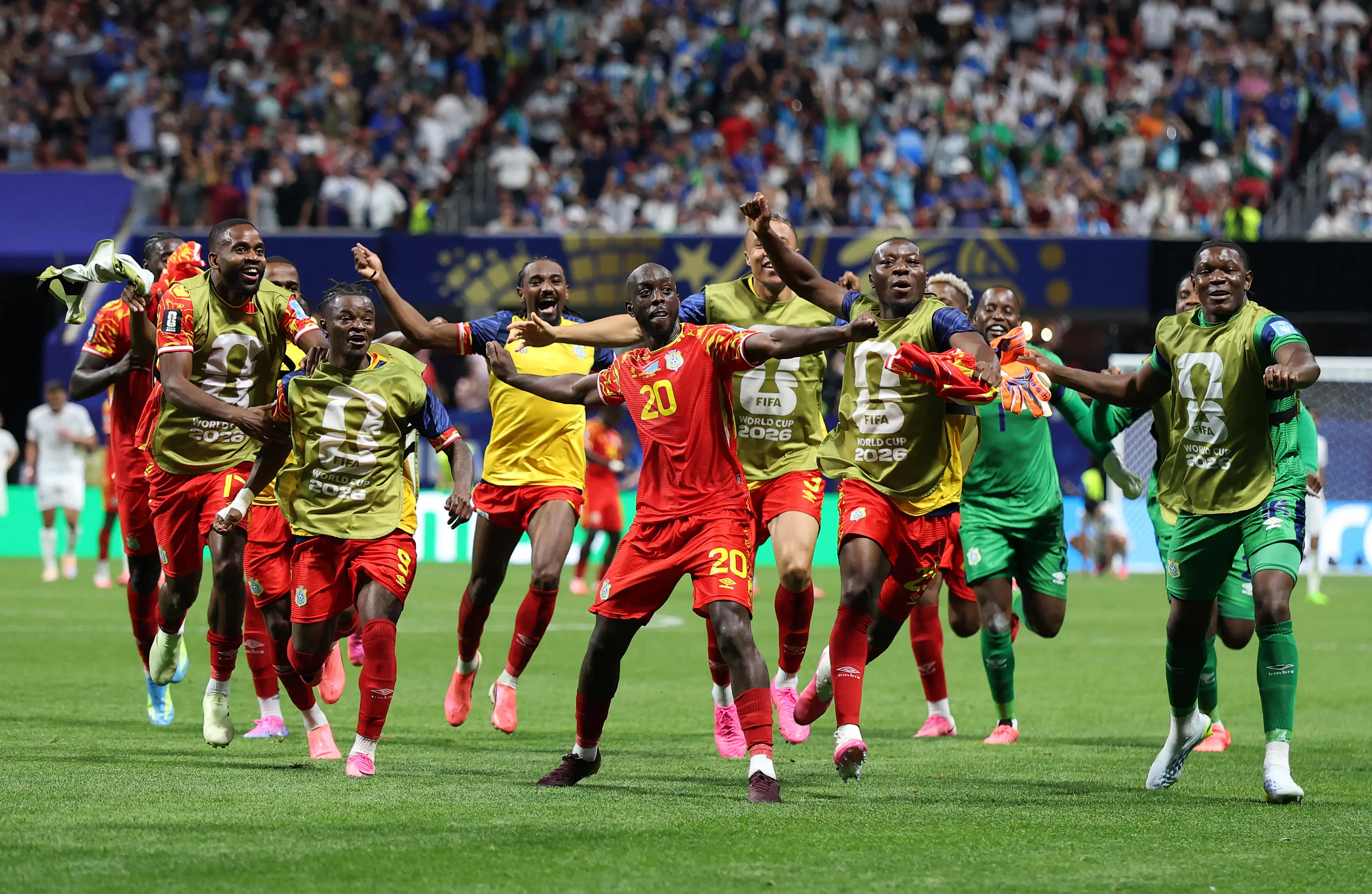 RD Congo vira sobre Uzbequistão e garante classificação histórica na Copa