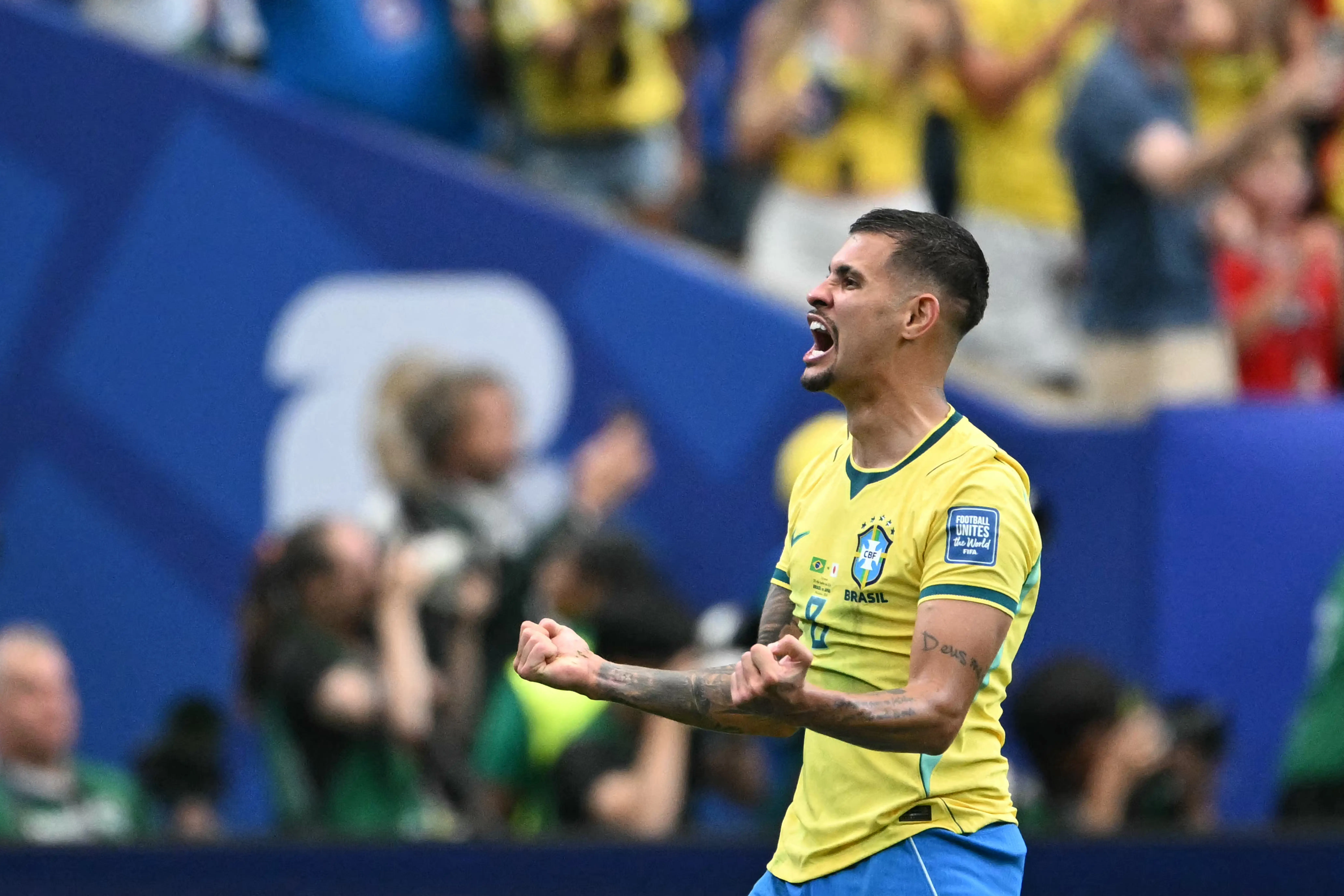 Líder de assistências na Copa, Bruno Guimarães celebra classificação do Brasil: "Deu tudo certo"