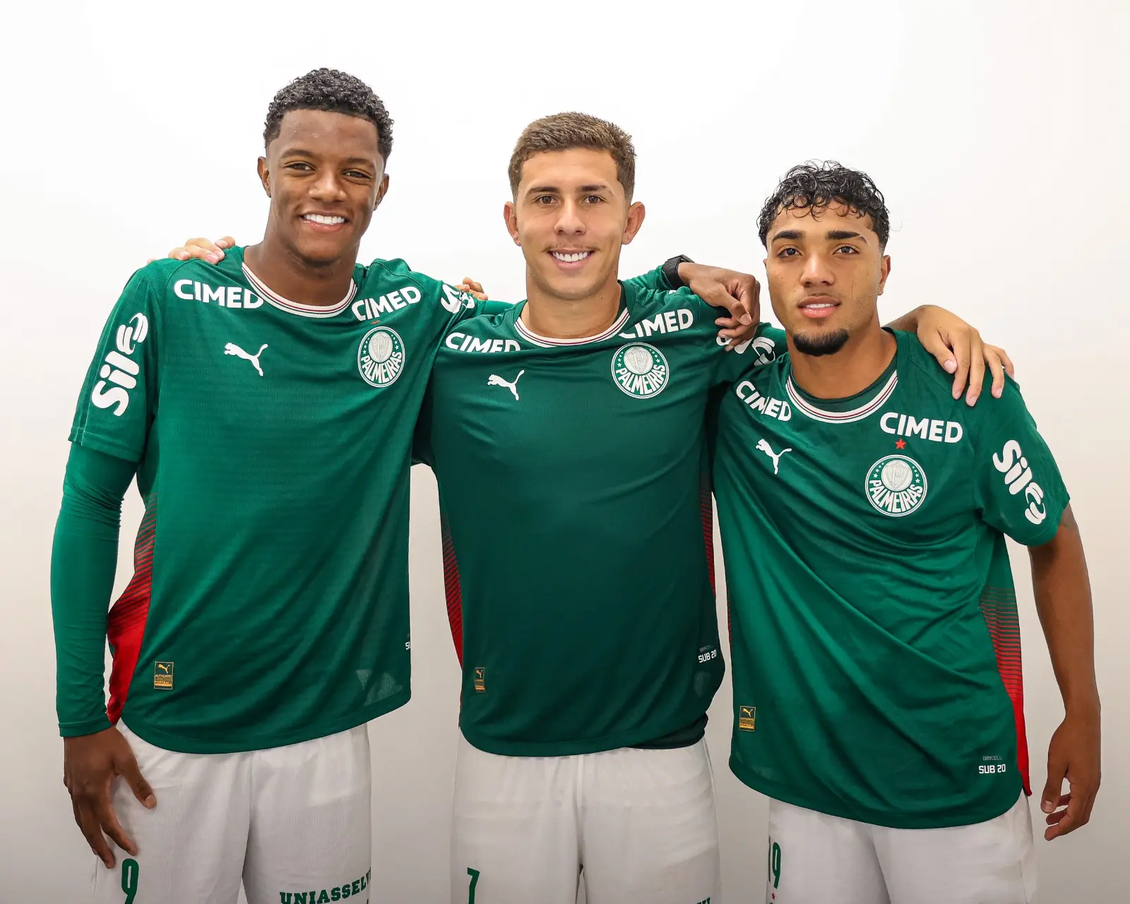 Trio do Palmeiras já marcou mais gols do que 15 clubes do Brasileiro sub-20; veja números