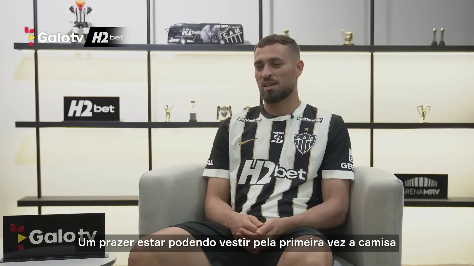 Léo Duarte fala sobre chegada ao Galo, reconhecimento e novos parceiros