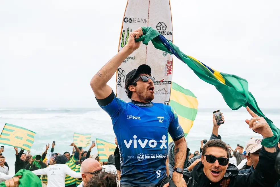 Yago Dora vence etapa de Saquarema da WSL