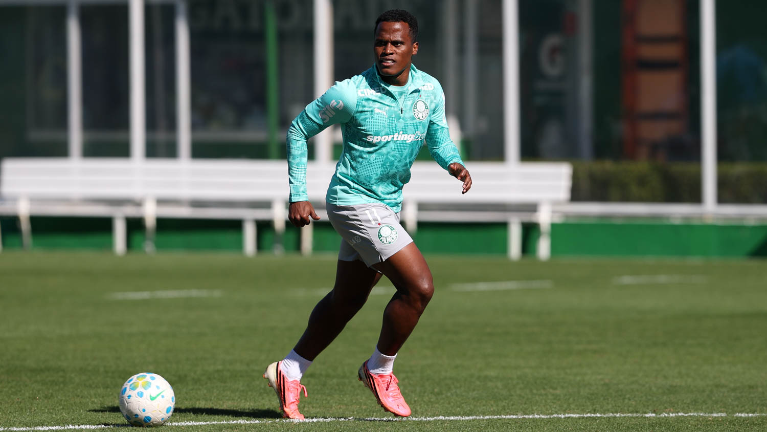 Arias se reapresenta, e Palmeiras segue preparação para jogo com Coritiba