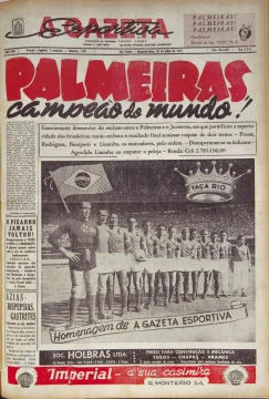 Há 75 anos, Palmeiras conquistava a Copa Rio