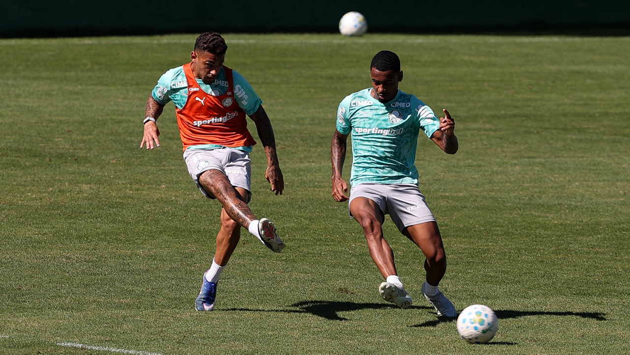 Veja fotos do treino do Palmeiras desta segunda-feira