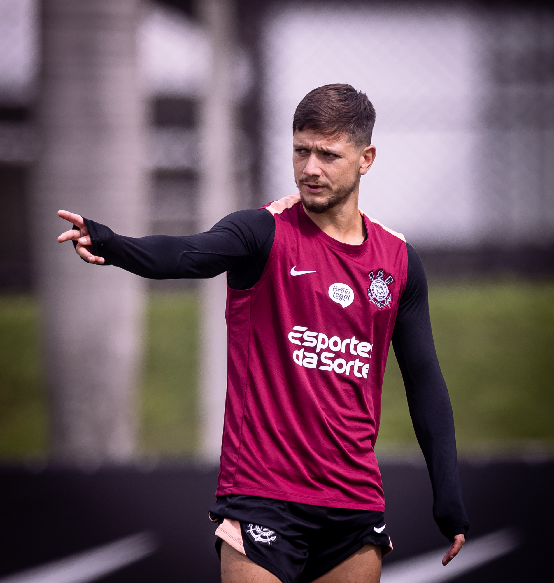 Veja fotos do último treino do Corinthians antes de enfrentar o Bahia