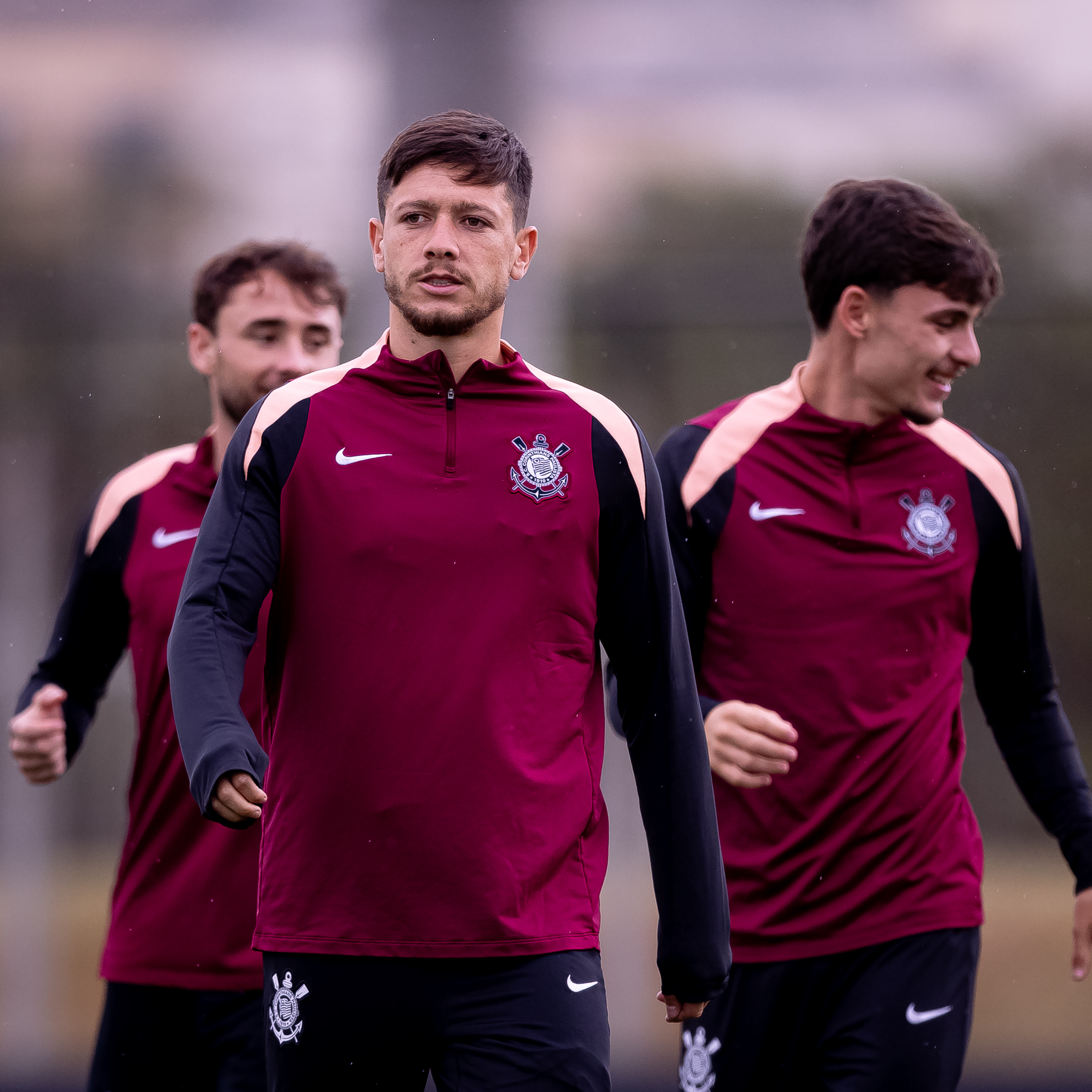 Veja galeria de fotos do treino do Corinthians nesta quarta-feira