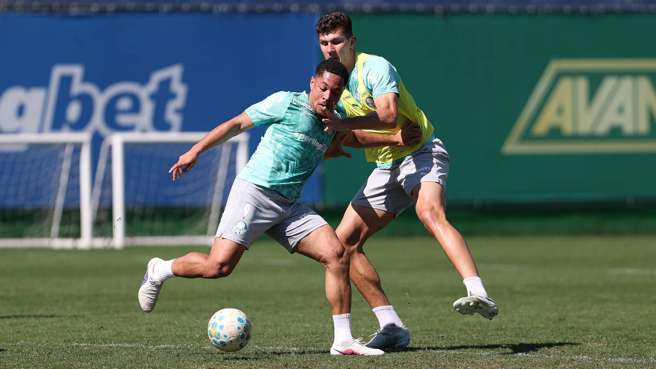 Veja fotos do treino do Palmeiras desta segunda-feira