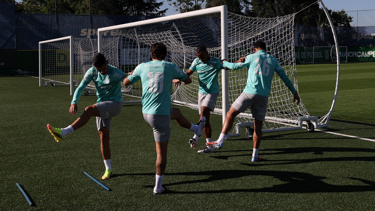 Veja fotos do treino do Palmeiras desta sexta-feira