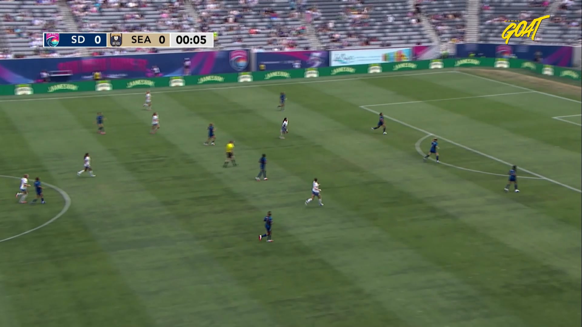 Melhores momentos: San Diego Wave (W) 0 x 2 Seattle Reign pela NWSL