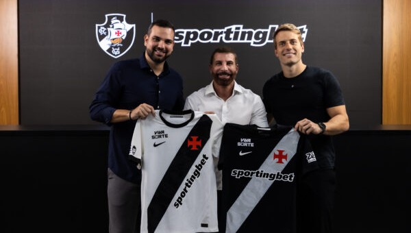 Vasco anuncia casa de apostas como nova patrocinadora master