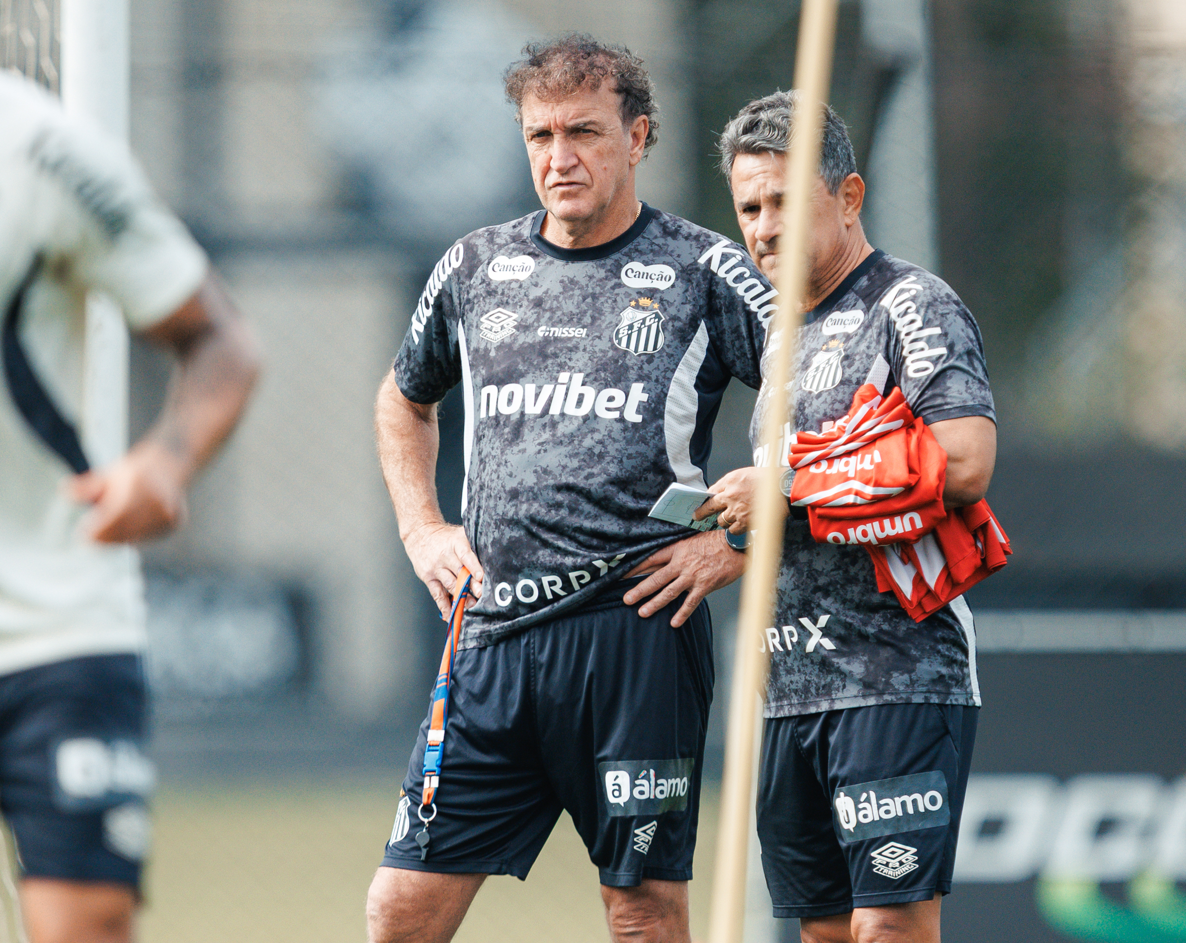 Veja fotos do treino do Santos nesta quinta-feira