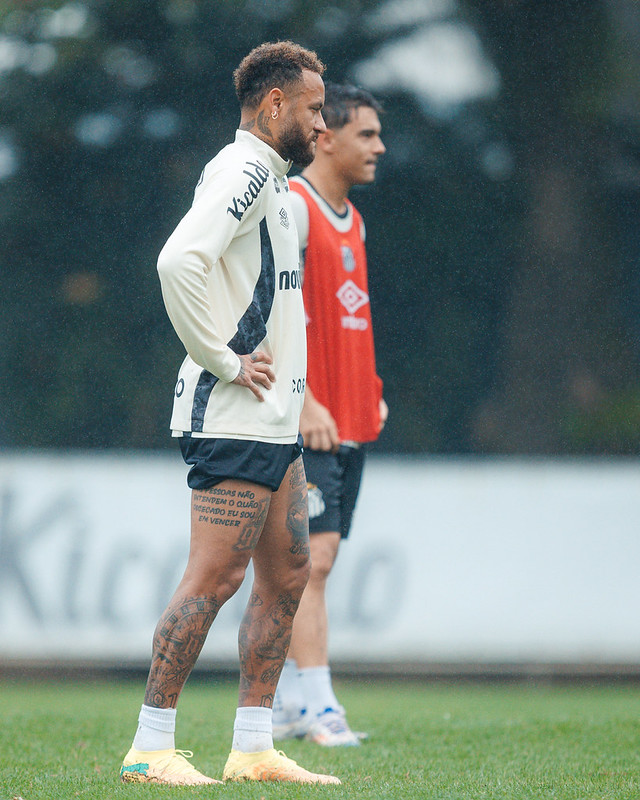 Treino do Santos: veja fotos da última atividade antes de enfrentar a Chapecoense