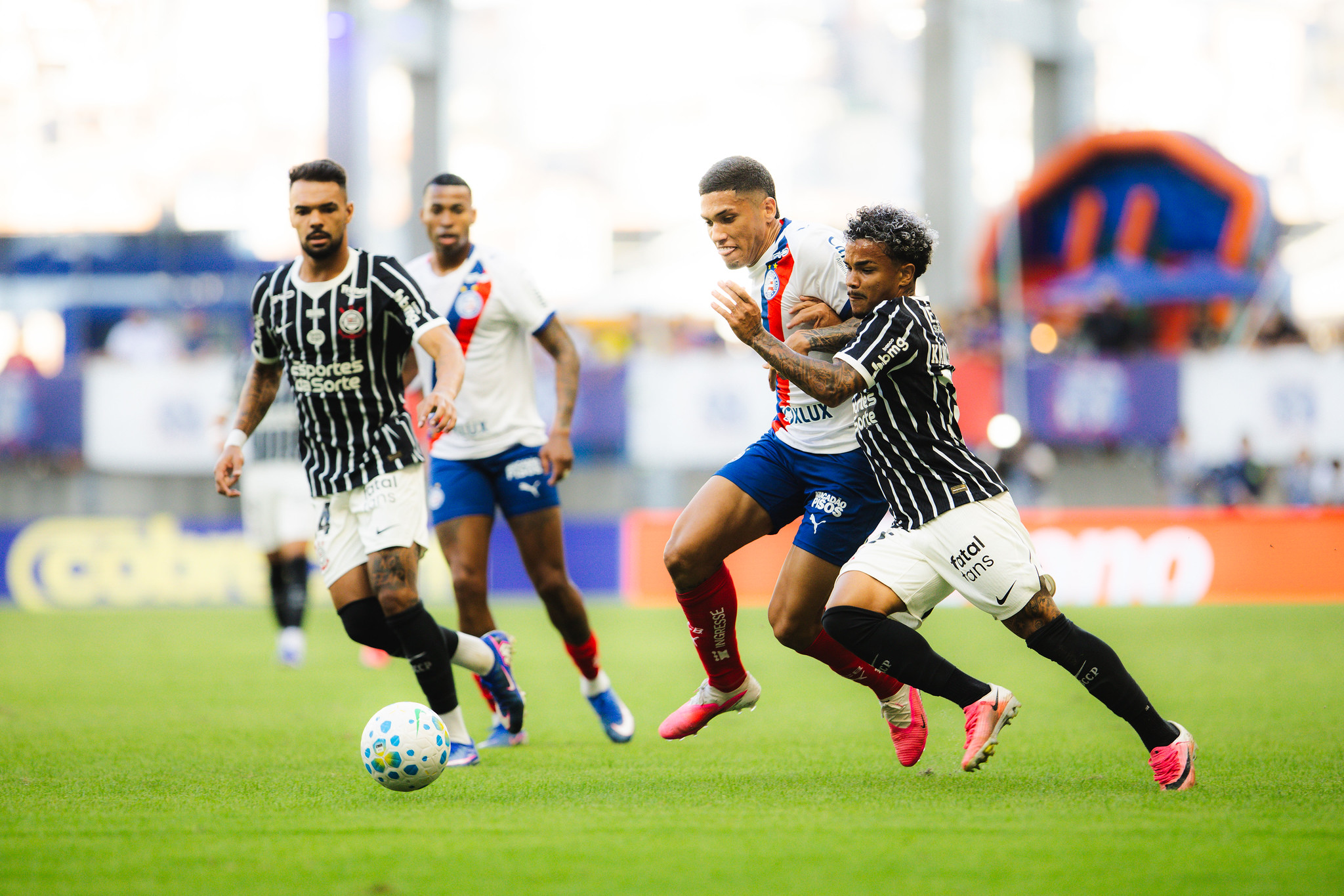 Veja fotos da partida entre Bahia e Corinthians pelo Brasileiro
