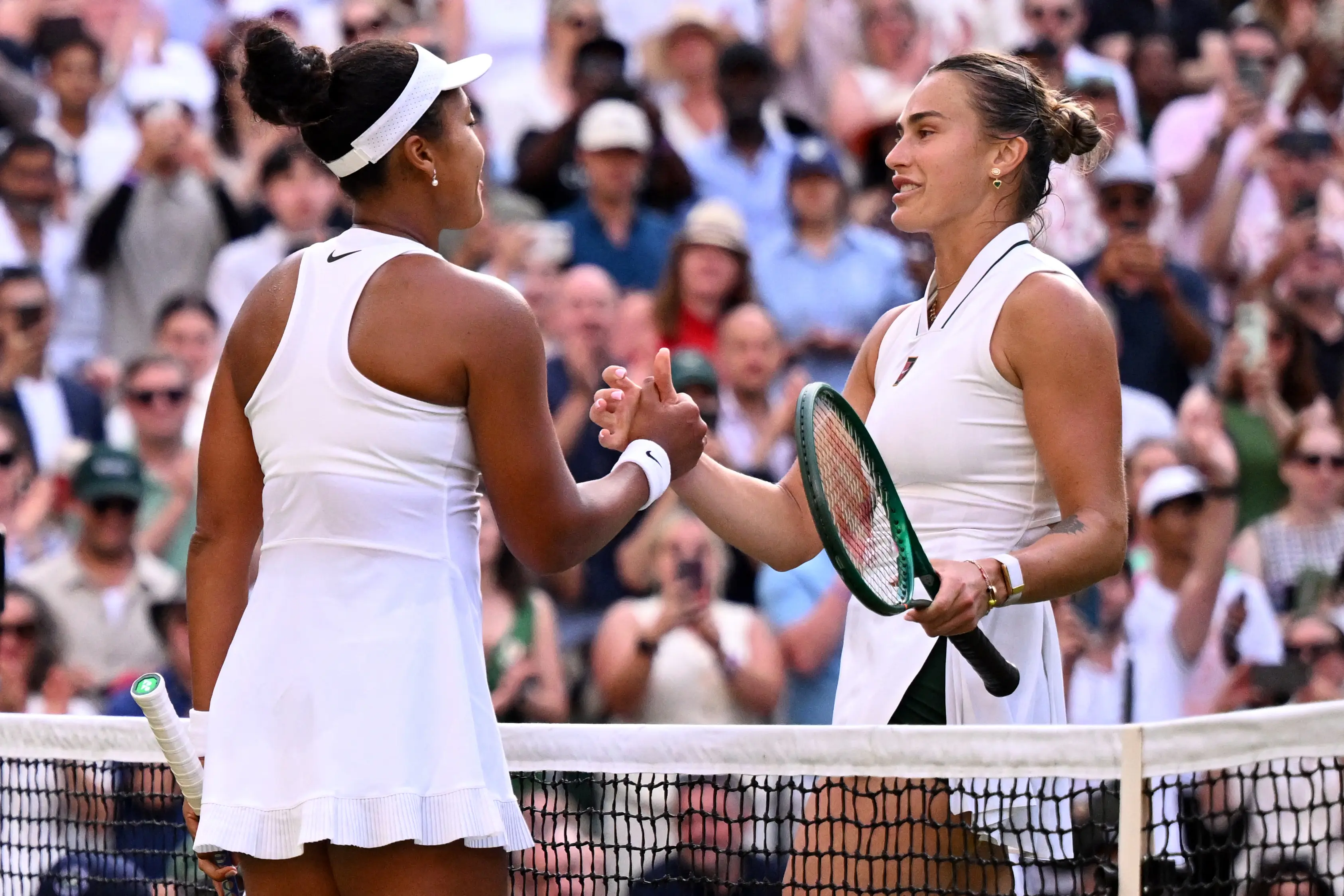 Número 1 do mundo, Sabalenka perde para Osaka e cai nas oitavas de Wimbledon