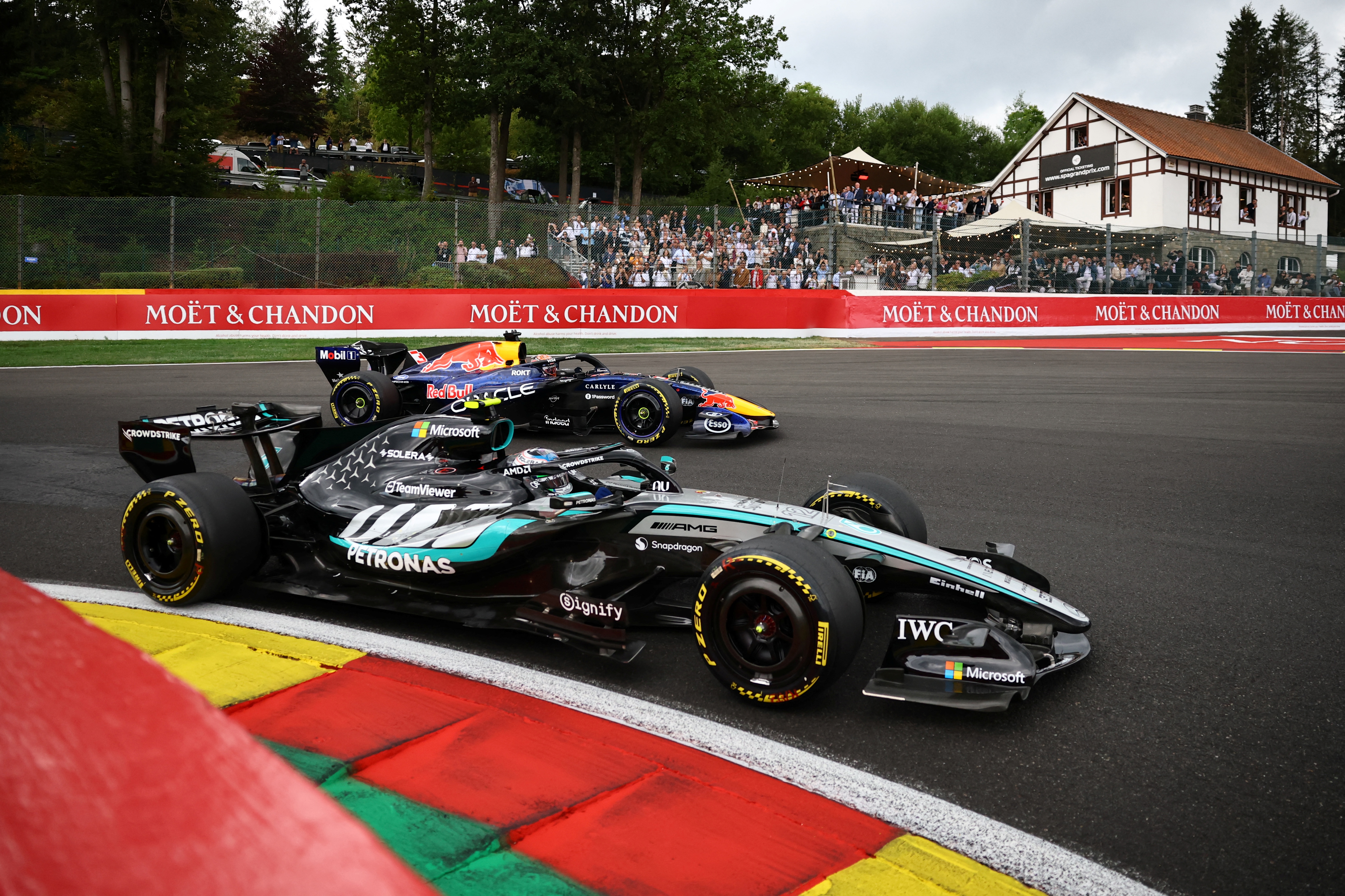 Veja fotos do GP da Bélgica na Fórmula 1