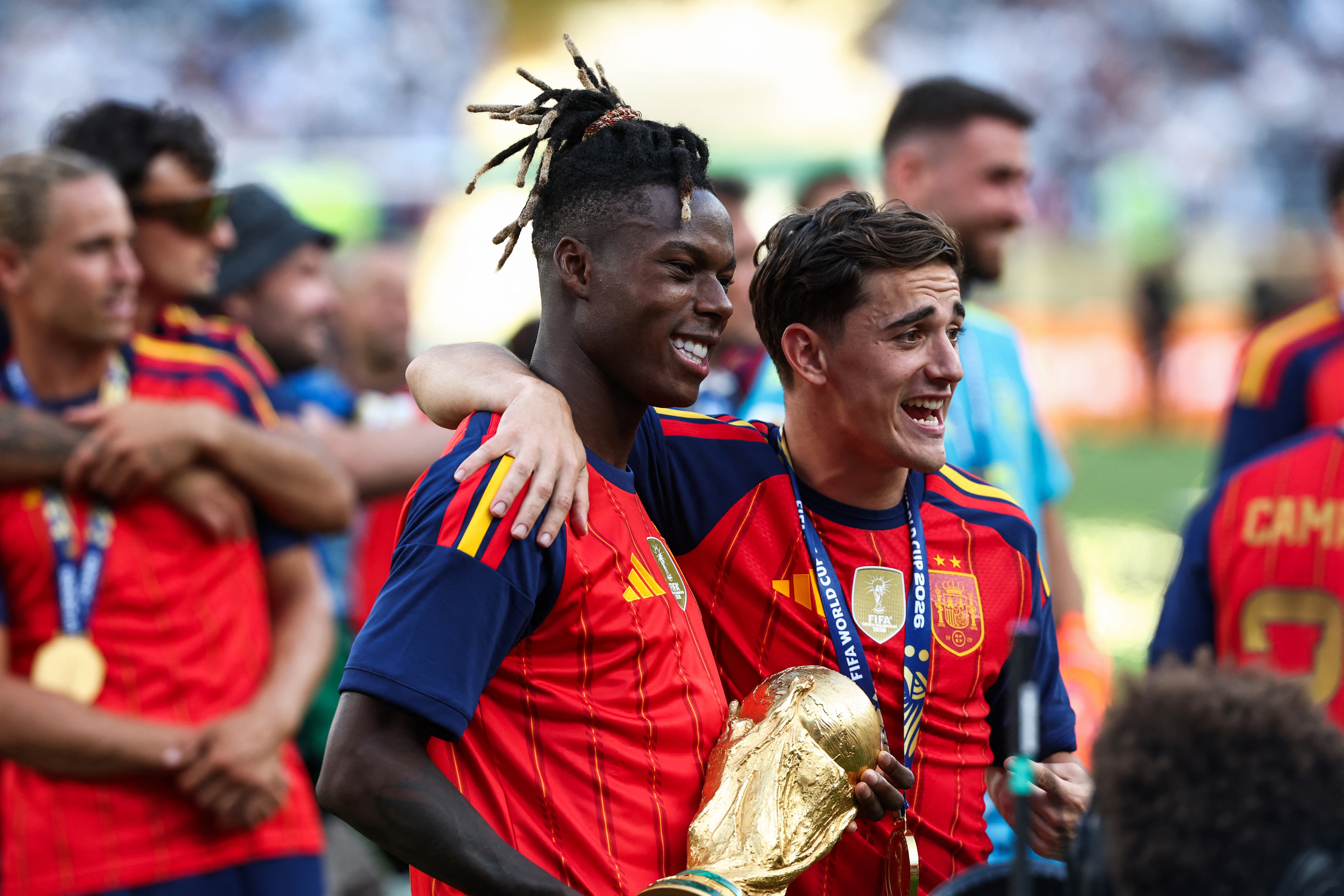 Campeão do mundo pela Espanha dedica título a Neymar: “Isso também é por ele”