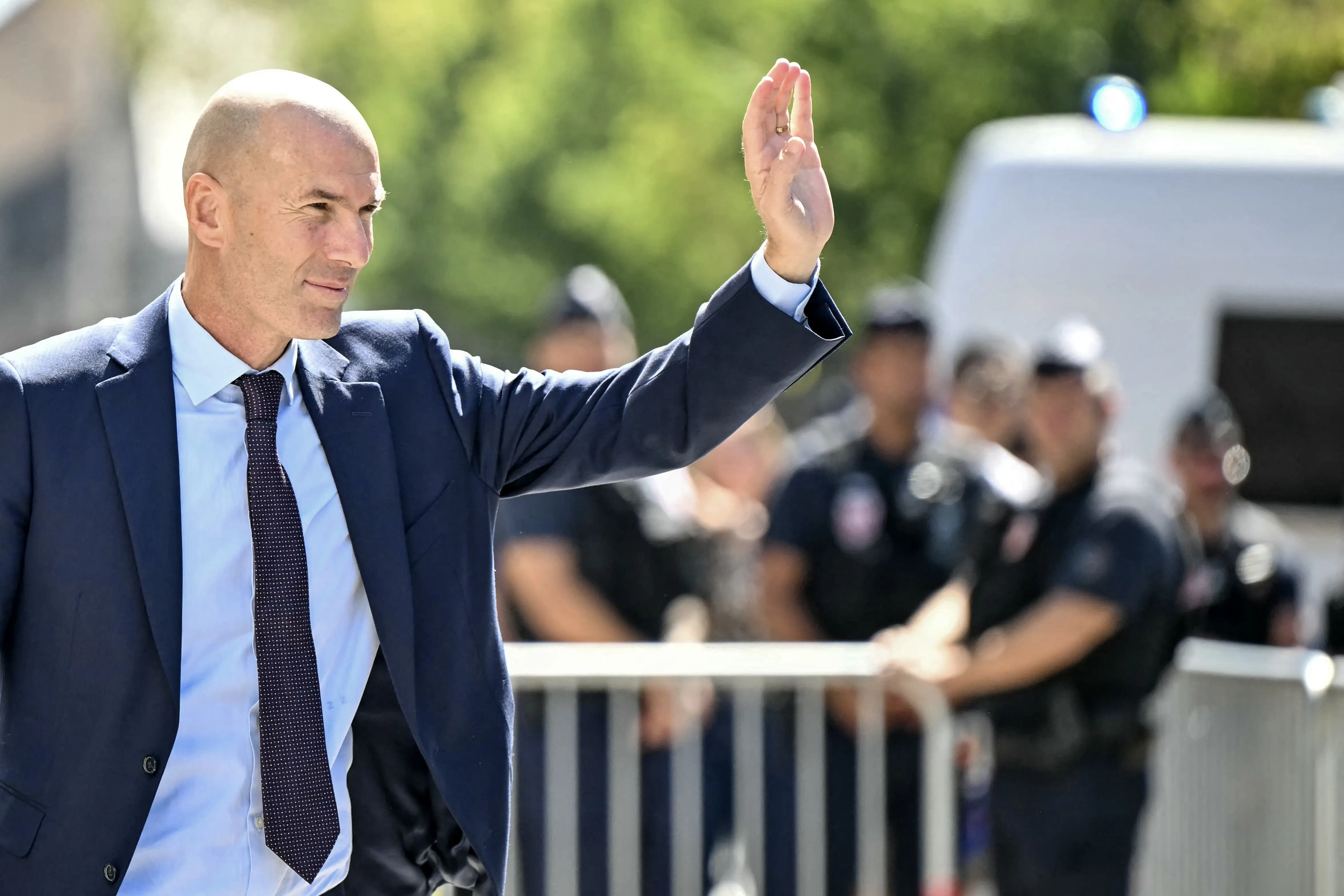 Zidane, uma lenda do futebol que sabe gerir estrelas