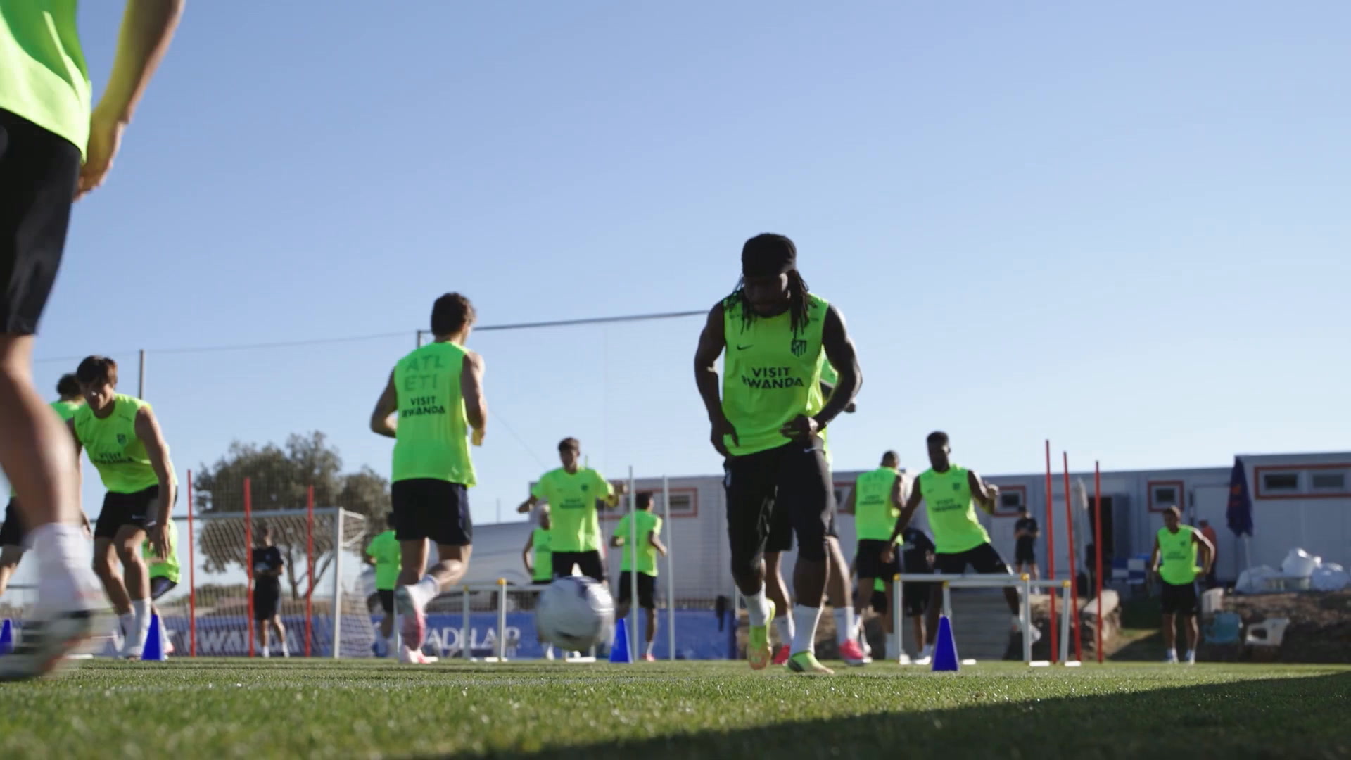 Atlético de Madrid intensifica a preparação em Los Ángeles de San Rafael