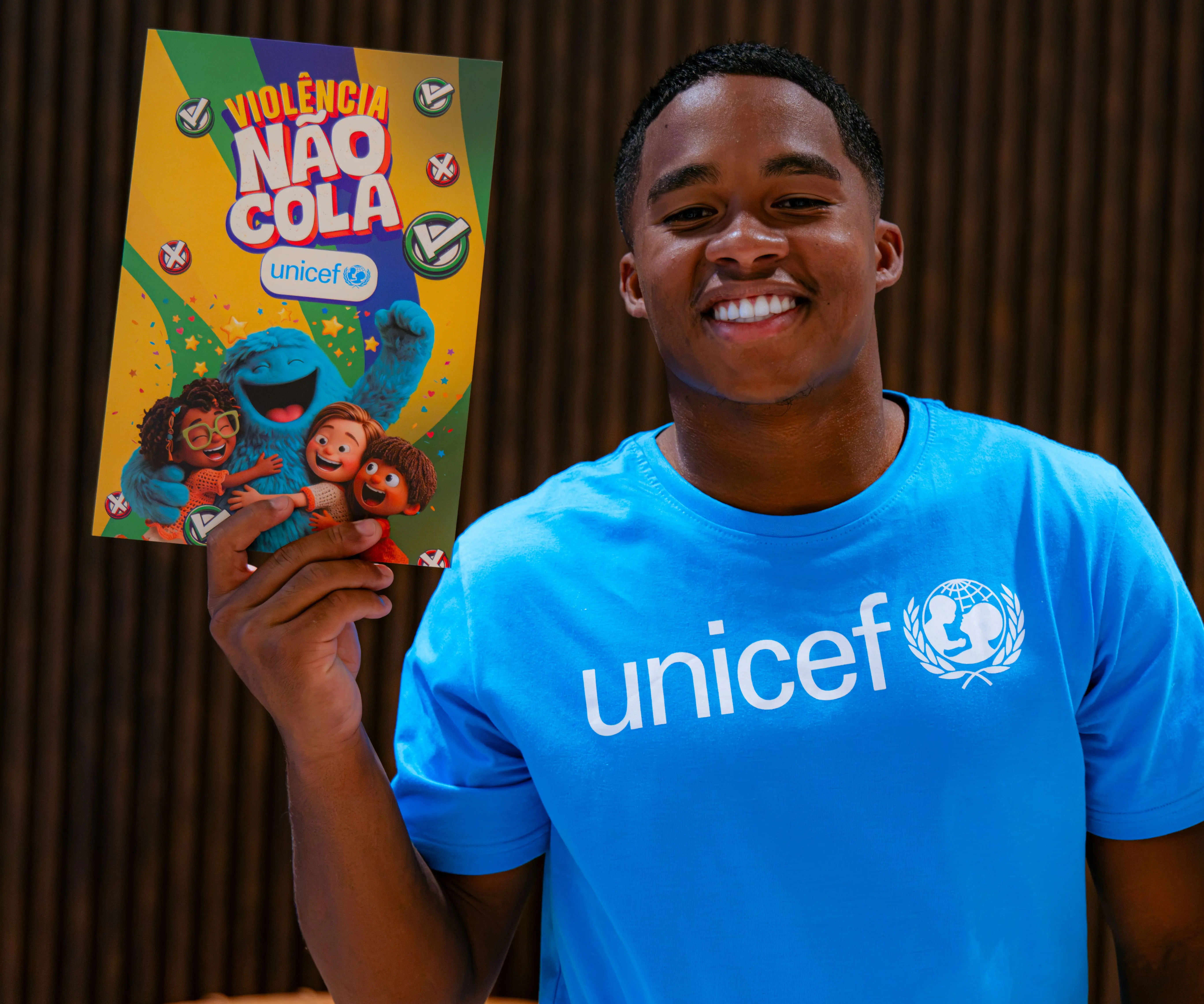 Endrick torna-se novo embaixador do UNICEF no Brasil