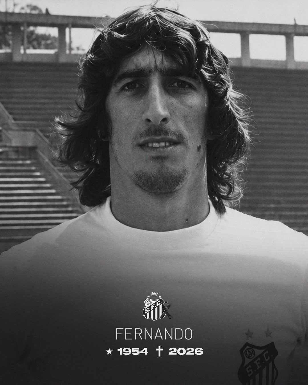 Zagueiro campeão paulista pelo Santos, Fernando morre aos 72 anos