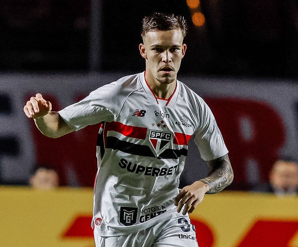 São Paulo acerta empréstimo do volante Negrucci ao Athletic; veja detalhes