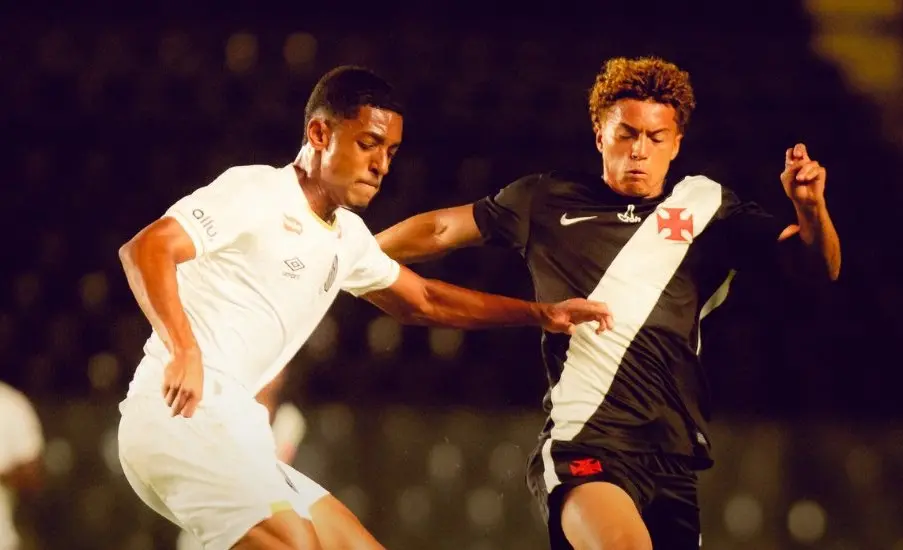 Santos perde nos pênaltis, e Vasco pega o Palmeiras na final do Brasileirão sub-20