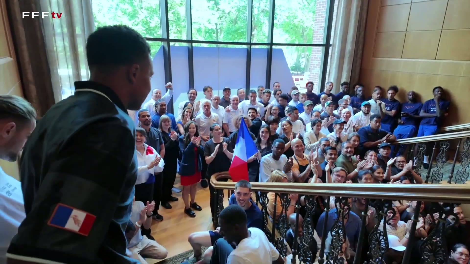 Les Bleus se despedem de Boston antes da viagem para Miami