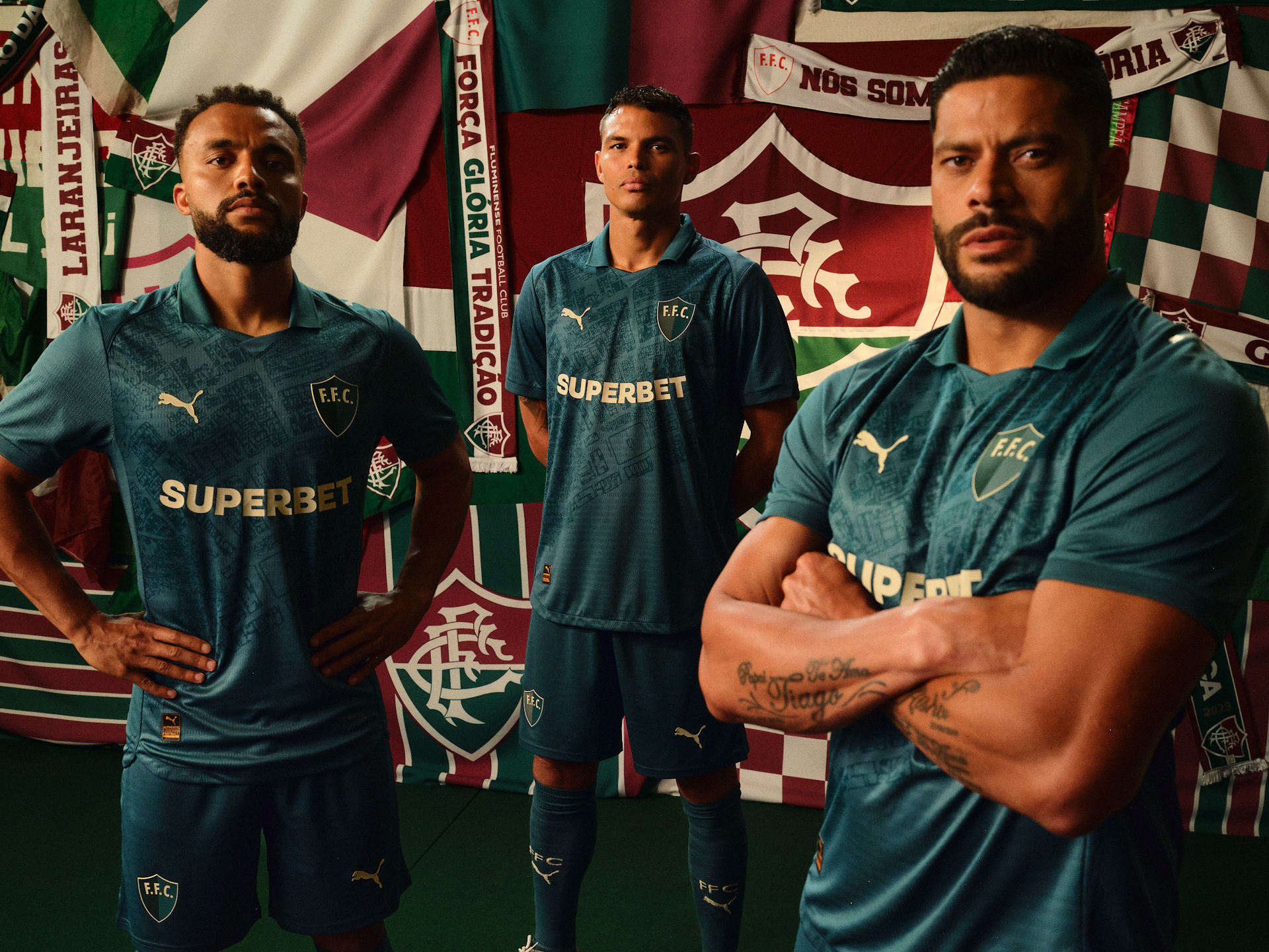 Fluminense apresenta a terceira camiseta em homenagem à origem em Laranjeiras